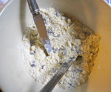 Scone dry ingredients