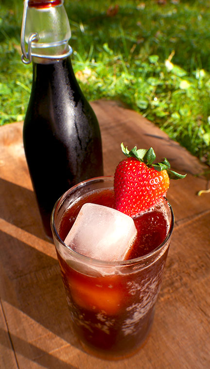 Strawberry shrub