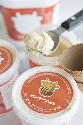 Honeycomb Ice Cream